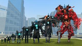 EVOLUTION OF NEW MECHA ASTRO TITAN TV MAN FROM SKIBIDI TOILET BOSSES in Garry's Mod!