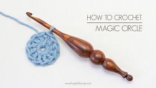 How To: Crochet The Magic Circle (Magic Loop) | Easy Tutorial by Hopeful Honey