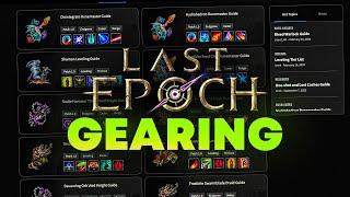 Last Epoch Gear Guide - MUST KNOW for New Players