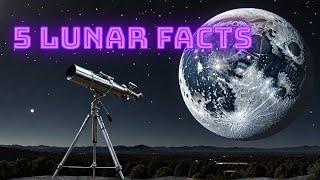 5 SHOCKING Lunar Facts Every Space Enthusiast MUST Know (2024) #facts #spacetravel #astronomy