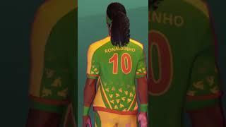 Ronaldinho steps onto the pitch #shorts
