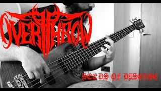 OVERTHROW - Alin Iordache - 'SEEDS OF DISEASE' (Bass Playthrough)