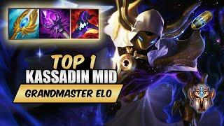 Wild Rift Kassadin TOP 1  - S14 rank game + build