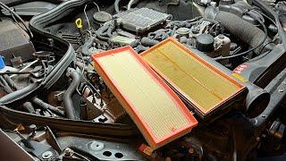 Mercedes-Benz Cls W219 | Air Filter Replacement