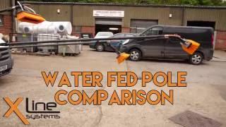 Water Fed Pole Comparison - Flex Test - Xline Evolution v's SLX WFP