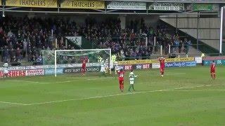 HIGHLIGHTS: YEOVIL TOWN V CRAWLEY TOWN