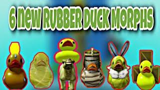 НАШЛИ ВСЕ 6 НОВЫХ МОРФОВ УТОК в ПУСТЫНЕ РОБЛОКС Find The Rubber Duck Morphs Desert Map Roblox