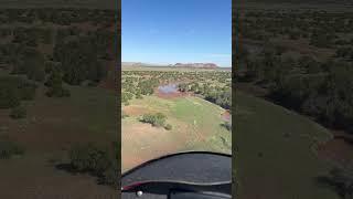 THE DESERT IS LUSH AND GREEN - in the AirCam over #newmexico