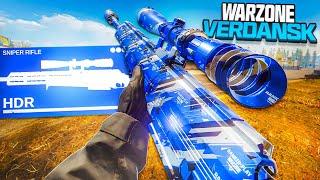 the BEST ONE SHOT SNIPER CLASS in VERDANSK WARZONE! (HDR LOADOUT)