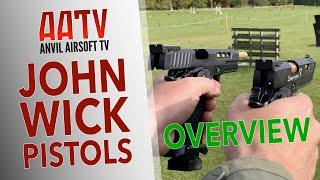 John Wick Airsoft Pistols Overview | EMG TTI Combat Master, STI DVC 3-Gun | AATV EP101