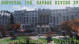 Fallout 76 Surveyal Project 180 - Savage Divide 29 - Whitespring Interior