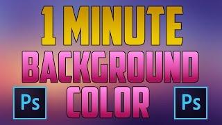 Photoshop CC - How to Change Background Color