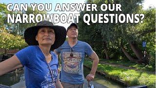 HELP! Can you answer our Narrowboat Questions?