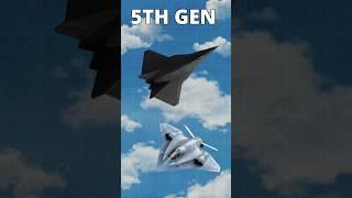 fifth vs sixth generation fighter jet Deference