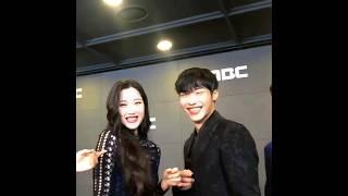 Kayoung x Dohwan (when she's laughing next to him) #dohwan #woodohwan #kayoung #munkayoung #sohigh