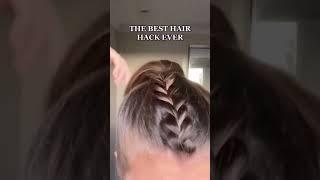 Viral hair hacks. #hairhacks #viralhairstyle #hairstyles #hairdiy