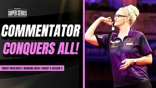 WHO WILL BE QUEEN B!?! | Darts Highlights | Women's Week 2 |Group C Session 2