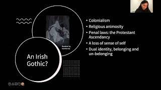 Paintings, Mirrors and Monstrous Doubles in the Irish Gothic with Madeline Potter