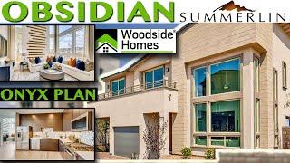 Obsidian in Summerlin 2 & 3 Story Homes - The Onyx Plan 2 by Woodside Homes | New Homes in Summerlin