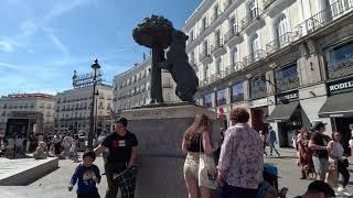 Puerta del Sol Madrid 4K Walking Tour