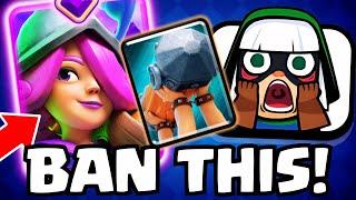 BAN THIS DECK!UNSTOPPABLE BATTLE RAM CYCLE IN CLASH ROYALE!! 