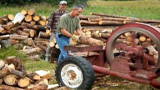 Amazing Automatic Homemade Firewood Processing Machines, Fastest Cutting Tree & Wood Splitting