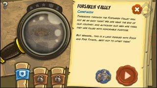 Kingdom Rush - Forsaken Valley (Level 11) Campaign Hard/Veteran Difficulty Walkthrough