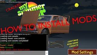 How to install mods to cracked My Summer Car UPDATE VIDEO (read description)