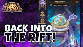 FIVE TEAM TEMPORAL RIFT GUIDE! [FURRY HIPPO AFK ARENA]