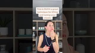 Such A Good Cheek Lifting Exercise! #faceyoga #facialexercise #naturalfacelift