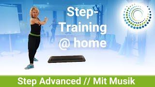 Step Advanced (light) - Ganzes Training mit Musik | #step #stepchoreo #stepadvanced