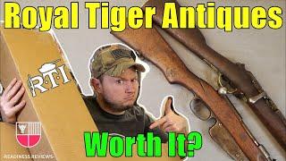 RTI Surplus ANTIQUE Rifles | NO FFL REQUIRED! Unboxing Royal Tiger Imports Milsurp Firearms