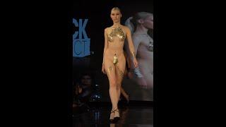 MISS UNIVERSE ARUBA KAROLROES NICOLENCUNICH LISOVEFIT SLOMO PT 2 BLACK TAPE PROJECT NYFW RUNWAY SHOW