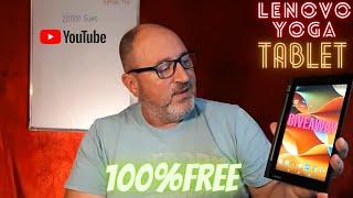 Lenovo Yoga GIVEAWAY Free Tablet, Easy Entry For Everyone.