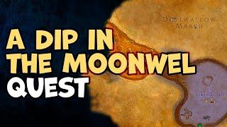 How to do A Dip in the Moonwell Quest World of Warcraft Classic