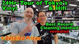 PRICES revealed, vinyl hifi at Japan! + Best Record Cleaning method (better than ultrasonics)