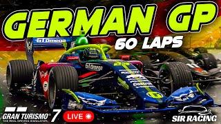  Full Wet German Grand Prix Live on Gran Turismo 7 -   GT7 LIVE PS5