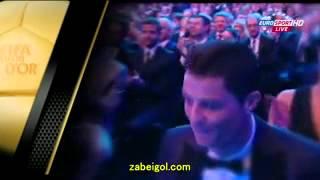 Вручение Криштиану Роналду золотого Мяча 2014 ( Presentation of Cristiano Ronaldo Golden Ball 2014)