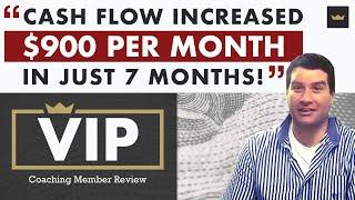 Increased Cash Flow $900 per Month - DEBT FREE Review of VIP Financial Education