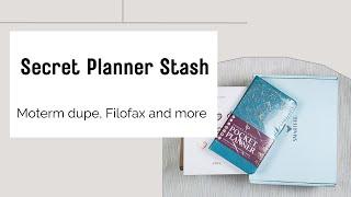 My Secret Planner Stash - Ring-Bound, Moterm Dupe, Filofax