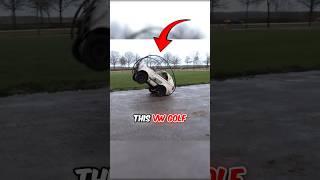This VW Golf can do a fronflip!!
