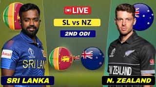 NZ vs SL Live - 2nd ODI || New Zealand vs Sri Lanka Live Scores & Commentary