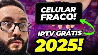 5 MELHORES IPTVS GRATIS PRA CELULAR FRACO EM 2025!