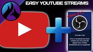 OBS Studio EASY Youtube Streaming is HERE with OBS 27.1!