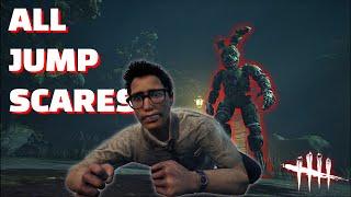 ALL SPRINGTRAP JUMPSCARES in Dead by Daylight's PTB! [4K60fps]