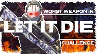 Can YOU Beat Let It Die Using The WORST Weapon?