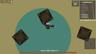 playing for the first time a game called GunWars.io