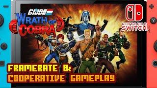 G.I. JOE: WRATH OF COBRA - (Nintendo Switch) - Framerate & Cooperative Gameplay