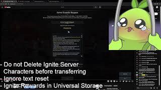 LIVE! Ignite Server Transfer