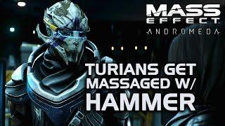 Mass Effect Andromeda - Turians get massaged with a hammer… wait what?!